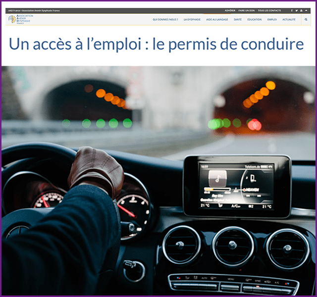 Accès au permis de conduire