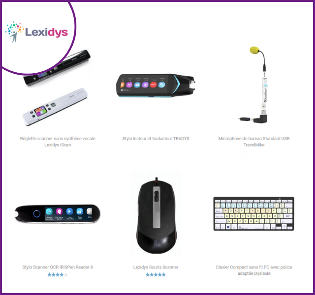 Produits et services pour les DYS