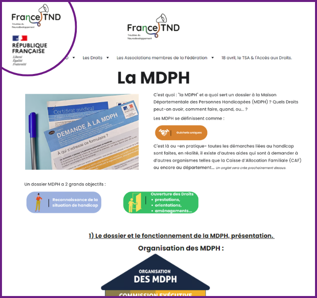 Constituer un dossier à la MDPH