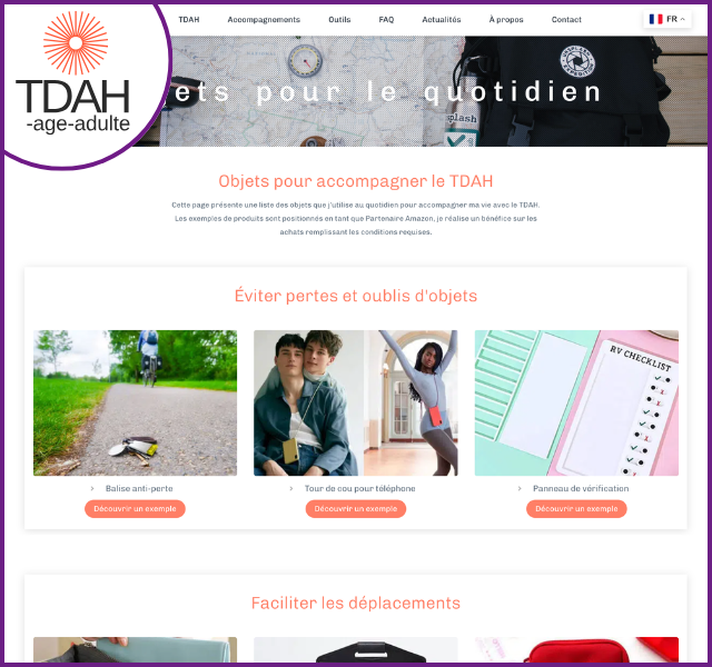 Objets pour se faciliter le quotidien