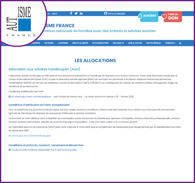 Les aides matérielles, financières et humaines